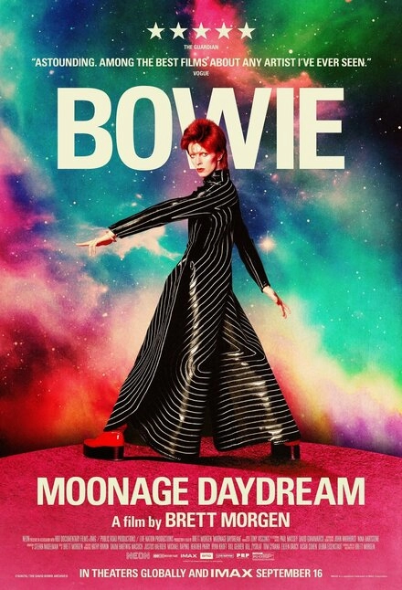 Дэвид Боуи: Moonage Daydream постер