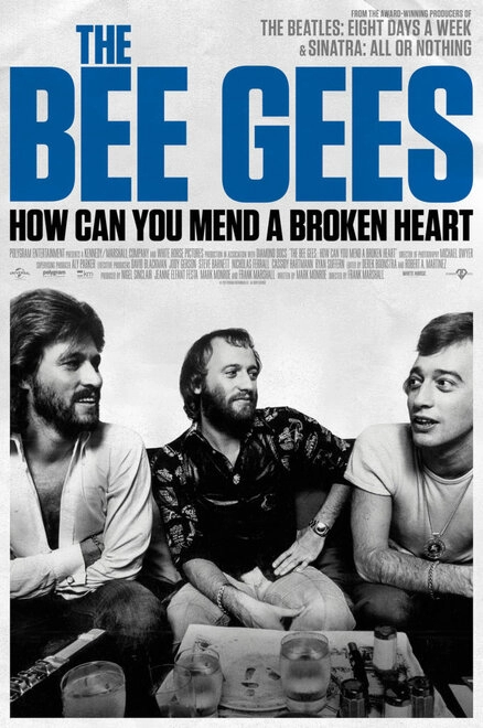 История группы Bee Gees: Как собрать разбитое сердце постер